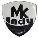 MK Indy Domed Self Adhesive Nose Cone Badge