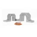 Ford Escort MK2 Aluminium Steering Rack Brackets (Pair)