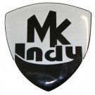 MK Indy Domed Self Adhesive Nose Cone Badge
